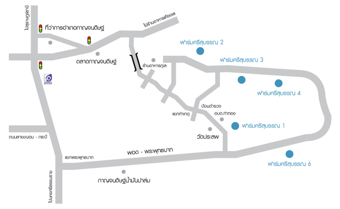 Srisuban farms map